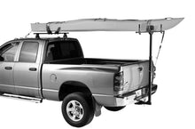 गैलरी व्यूवर में इमेज लोड करें, Thule Goalpost Hitch-Mounted Rooftop Kayak/Canoe/SUP Carrier for Pick-up Trucks - Black