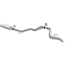 Charger l&#39;image dans la galerie, MagnaFlow 2020 Jeep Gladiator 2.5in Rock Crawler Series Single Rear Exit SS Cat-Back Exhaust w/o Tip