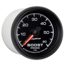 Laden Sie das Bild in den Galerie-Viewer, Autometer ES 52mm 0-60 PSI Mechanical Boost Gauge