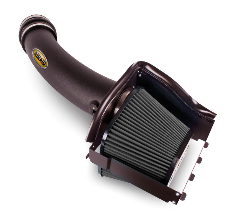 Airaid 10-14 Ford SVT Raptor / 11-13 F-150 6.2L CAD Intake System w/ Tube (Dry / Black Media)