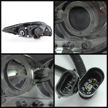 Load image into Gallery viewer, Spyder Scion TC 08-10 Projector Headlights LED Halo -Replaceable LEDs Smke PRO-YD-TTC08-HL-SM