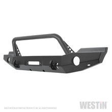 गैलरी व्यूवर में इमेज लोड करें, Westin 07-18 Jeep Wrangler JK WJ2 Full Width Front Bumper w/Bull Bar Textured Black