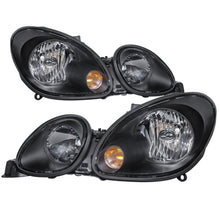 Load image into Gallery viewer, Xtune Lexus GS300/GS400/GS430 98-05 Halogen Only Crystal Headlights Black HD-JH-LGS98-BK