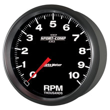 Laden Sie das Bild in den Galerie-Viewer, Autometer Sport-Comp II 5 inch 0-10000 RPM In Dash Tachometer