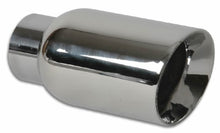 Laden Sie das Bild in den Galerie-Viewer, Vibrant 4in OD Round SS Exhaust Tip (Double Wall Angle Cut Beveled Outlet) 3in. ID Inlet