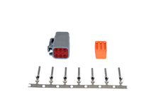 Laden Sie das Bild in den Galerie-Viewer, AEM DTM-Style 6-Way Plug Connector Kit w/Plug, Plug Wedge Lock &amp; 7 Female Pins