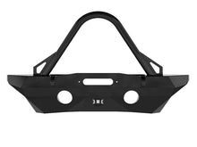 Carica l&#39;immagine nel visualizzatore di Gallery, ICON 07-18 Jeep Wrangler JK Pro Series Mid Width Front Recessed Winch Bumper w/Stinger/Tabs