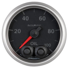 Laden Sie das Bild in den Galerie-Viewer, Autometer Elite 52mm Oil Pressure Peak and Warn Gauge w/ Electonic Control