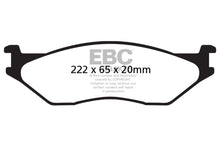 Charger l&#39;image dans la galerie, EBC 02-05 Ford Econoline E550 Yellowstuff Front Brake Pads