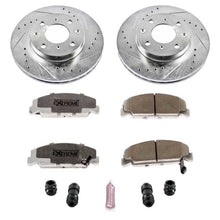 Carica l&#39;immagine nel visualizzatore di Gallery, Power Stop 90-00 Honda Civic Front Z26 Street Warrior Brake Kit