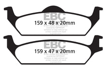 Charger l&#39;image dans la galerie, EBC 03-04 Dodge Dakota 2WD 3.9 Yellowstuff Rear Brake Pads