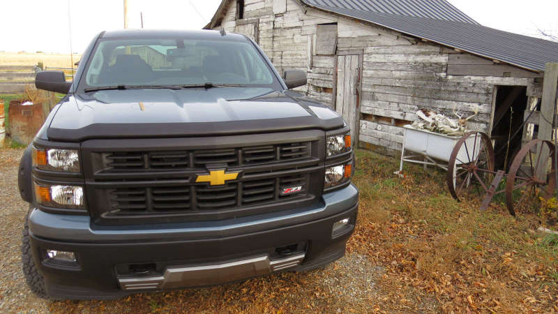 EGR 16+ Chev Silverado LD Superguard Hood Shield - Matte (301675)