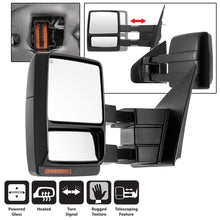 Charger l&#39;image dans la galerie, Xtune Ford F150 04-06 Power Heated Amber LED Signal Telescoping Mirror Left MIR-FF15004S-PWH-AM-L