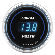 Laden Sie das Bild in den Galerie-Viewer, Autometer Cobalt 52mm Digital Voltmeter 8-19 Volts Gauge