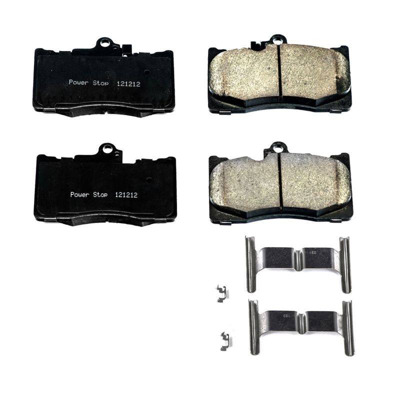 Power Stop 16-17 Lexus GS200t Front Z17 Evolution Ceramic Brake Pads w/Hardware