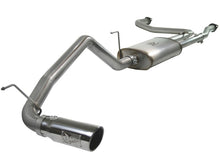 Carica l&#39;immagine nel visualizzatore di Gallery, aFe MACHForce XP Exhaust Cat-Back 2.5/3in SS-409 w/ Polished Tip 04-12 Nissan Titan V8 5.6L