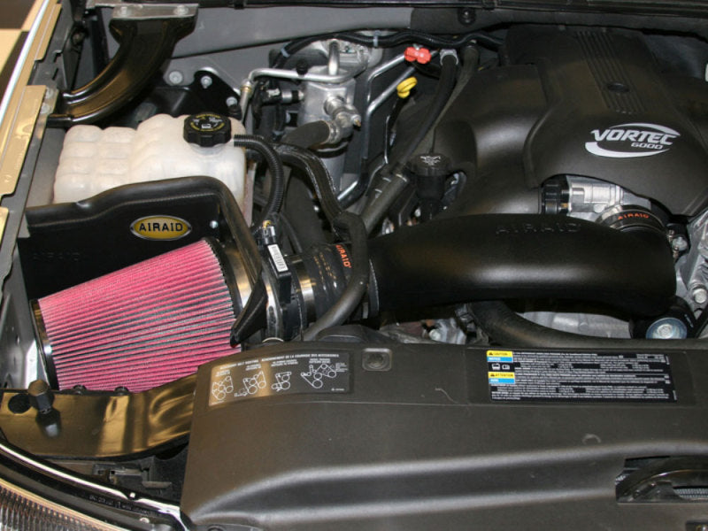 Airaid 05-06 GMC/ 05 Chevy 4.8/5.3/6.0 1500 Series CAD Intake System w/ Tube (Dry / Red Media)