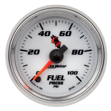 Carica l&#39;immagine nel visualizzatore di Gallery, Autometer C2 52mm 100 PSI Electronic Fuel Pressure Gauge