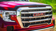 Laden Sie das Bild in den Galerie-Viewer, EGR 2019 GMC Sierra Superguard Hood Shield (301791) - Dark Smoke