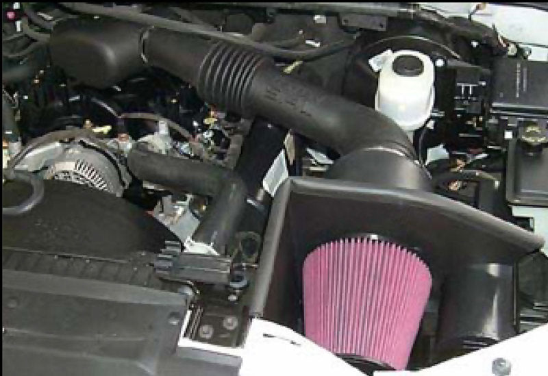 Airaid 99-03 Ford Superduty V8/V10 CAD Intake System w/o Tube (Dry / Red Media)