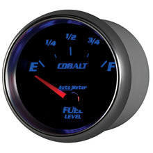 Carica l&#39;immagine nel visualizzatore di Gallery, Autometer Cobalt 66.7mm 240-33 ohms Short Sweep Electronic Fuel Level Gauge