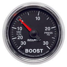 Laden Sie das Bild in den Galerie-Viewer, Autometer GS 30inhg-30PSI Digital Vac/Boost Gauge