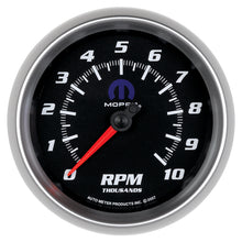 Charger l&#39;image dans la galerie, Autometer Mopar 3-3/8in 10K RPM In-Dash Tachometer Gauge - Black