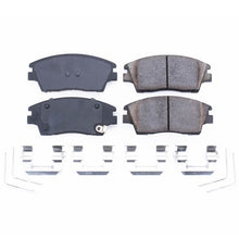 Charger l&#39;image dans la galerie, Power Stop 17-19 Hyundai Elantra Front Z17 Evolution Ceramic Brake Pads w/Hardware