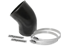 Carica l&#39;immagine nel visualizzatore di Gallery, aFe Magnum FORCE Silicone Replacement Coupling Kit 3in ID to 2.75in ID x 45 Deg. Elbow - Black