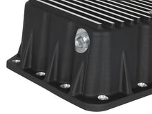 Charger l&#39;image dans la galerie, AFE Pro Series Engine Oil Pan Black w/Machined Fins; 11-16 Ford Powerstroke V8-6.7L (td)