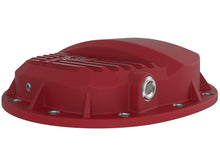 Load image into Gallery viewer, aFe Pro Series GMCH 9.5 Rear Diff Cover Red w/ Machined Fins 19-20 GM Silverado/Sierra 1500