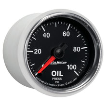 Laden Sie das Bild in den Galerie-Viewer, Autometer GS 52mm 0-100 PSI Mechanical Oil Pressure Gauge