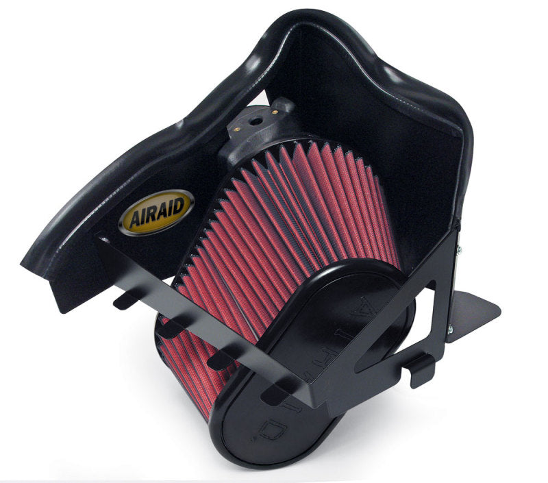 Airaid 04-07 Dodge Cummins 5.9L DSL 600 Series CAD Intake System w/o Tube (Oiled / Red Media)