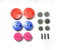 Laden Sie das Bild in den Galerie-Viewer, Ticon Silicone Purge Plugs (Turbo Manifold Kit) - Tig Aesthetics