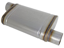 Laden Sie das Bild in den Galerie-Viewer, MACH Force-Xp 409 SS Muffler 3in ID Offset/Offset x 4in H x 9in W x 14in L - Oval Body