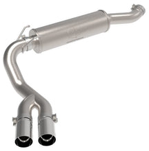 Cargar imagen en el visor de la galería, aFe POWER Rebel Series 3.5in SS Cat Back Exhaust w/Pol Tips 19-21 RAM V8-6.4L Hemi