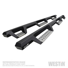 गैलरी व्यूवर में इमेज लोड करें, Westin 2020 Chevy Silverado 2500/3500 HDX Stainless Drop W2W Nerf Step Bars - Textured Black