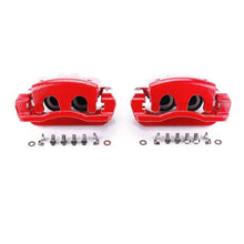 Charger l&#39;image dans la galerie, Power Stop 05-07 Ford F-250 Super Duty Rear Red Calipers w/Brackets - Pair