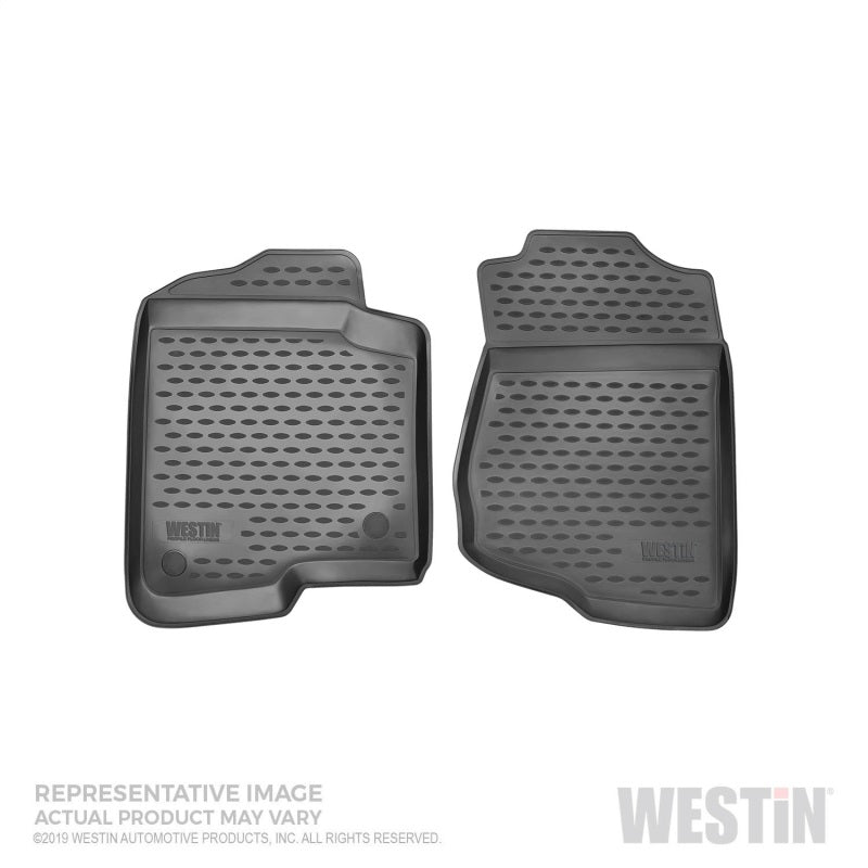 Westin 99-06 Mitsubishi Montero Profile Floor Liners Front Row - Black