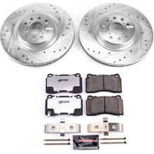 Carica l&#39;immagine nel visualizzatore di Gallery, Power Stop 17-19 Honda Civic Front Z26 Street Warrior Brake Kit