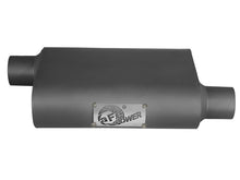 Laden Sie das Bild in den Galerie-Viewer, aFe Scorpion Replacement Alum Steel Muffler 2-1/2in In/Out Baffled Offset/Offset 13inL x10inW x4inH