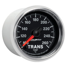 Laden Sie das Bild in den Galerie-Viewer, Autometer GS 100-260 degree Electronic Trans Temperature Gauge