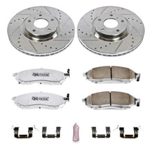 गैलरी व्यूवर में इमेज लोड करें, Power Stop 08-12 Infiniti EX35 Front Z26 Street Warrior Brake Kit