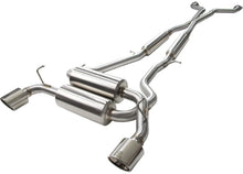 Cargar imagen en el visor de la galería, aFe Takeda 2-1/2in 304SS Cat-Back Exhaust Infiniti G37 08-13/Q60 14-15 V6-3.7 w/ Polished Tips