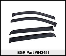 Laden Sie das Bild in den Galerie-Viewer, EGR 15+ Ford F150 Crew Cab Tape-On Window Visors - Set of 4