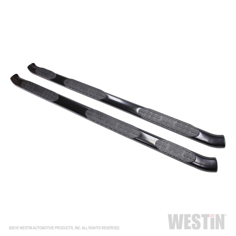 Westin 2017-2018 Ford F-250/350 Crew Cab (6.75ft Bed) PRO TRAXX 5 WTW Oval Nerf Step Bars - Black