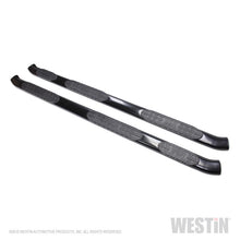 Carica l&#39;immagine nel visualizzatore di Gallery, Westin 2017-2018 Ford F-250/350 Crew Cab (6.75ft Bed) PRO TRAXX 5 WTW Oval Nerf Step Bars - Black