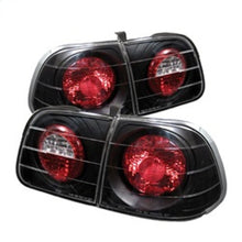 Cargar imagen en el visor de la galería, Spyder Honda Civic 99-00 4Dr Euro Style Tail Lights Black ALT-YD-HC99-4D-BK