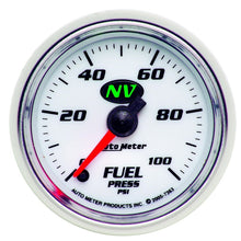 Carica l&#39;immagine nel visualizzatore di Gallery, Autometer 52.4mm Full Sweep Electric Fuel Pressure Gauge