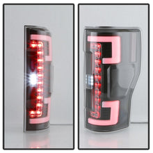 Load image into Gallery viewer, Spyder 17-18 Ford F-250 SD (w/Blind Spot Sensor) LED Tail Lights - Blk (ALT-YD-FS17BS-LED-BK)